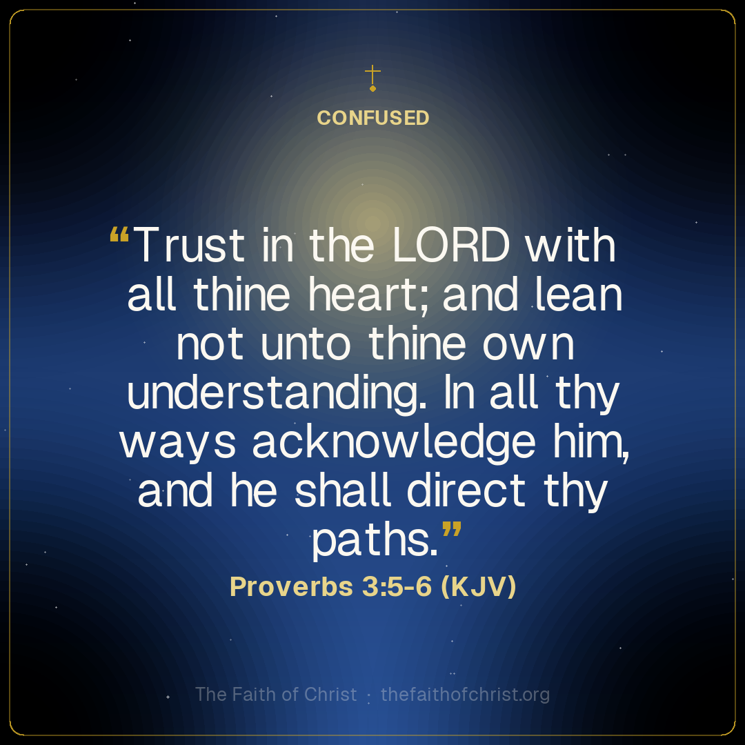 Proverbs 3:5-6